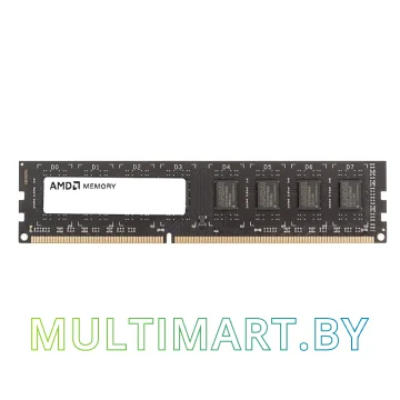 Оперативная память AMD Radeon R5 Entertainment 4GB DDR3 PC3-12800 (R534G1601U1SL-UO)